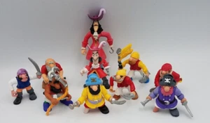 VTG  Fisher Price Great Adventures Pirate Action Figures & 2 Captain Hook - Picture 1 of 4