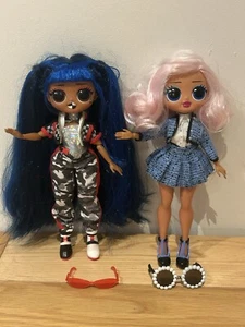 LOL OMG Amazing Surprise Dolls Set DOWNTOWN + UPTOWN Girl - Doll Bundle - Picture 1 of 13