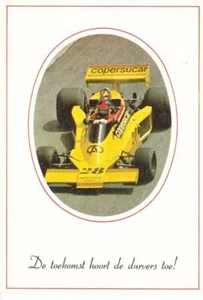 Emerson Fittipaldi 1977 Copersucar Ford postal alemana de Fórmula 1 - Imagen 1 de 1