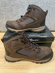 Eddie Bauer Size 10.5M Mens Boots Lincoin Rock Waterproof Hiking Trail Chocolate - Picture 1 of 11