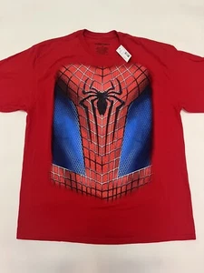 NWT! 2014 Marvel The Amazing Spider-Man 2 Movie Mad Engine T-Shirt Tee Adult XL - Picture 1 of 7
