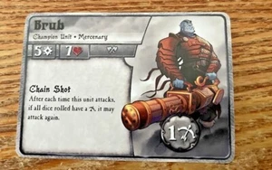 Dice Tower 2021 Summoner Wars 2nd Edition Brub Mercenary Promo Card - Picture 1 of 2