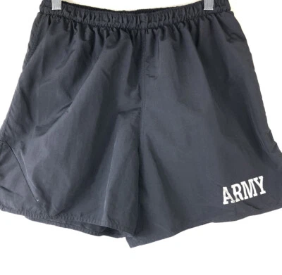 US ARMY Mens Large Physical Fitness Uniform Athletic Shorts 5" inseam - Image 1 of 4