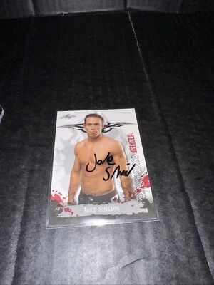 Jake Shields Signed 2010 Leaf MMA Rookie Card #64 UFC StrikeForce AUTOGRAPH AUTO - Image 1 of 3