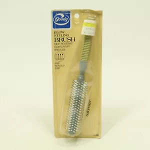 VTG Goody Blow Styling Brush 7150 Comfort Nylon Bristles Square Grip 1982 NOS - Picture 1 of 7
