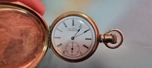 Taschenuhr punz. 14K Amerikans Waltham - Bild 1 von 11