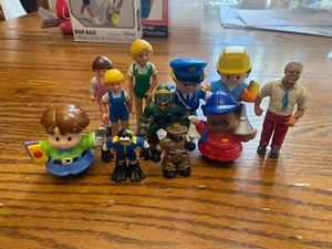 Fisher Price varietà lotto di 11 figurine miste vintage anni 70 - Foto 1 di 1