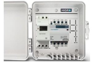 Beleuchtung Timer in Box, 7 Tage 24H Zeit Uhr Sw 40A, Außen 110V 120V, 50A, 30A - Bild 1 von 4