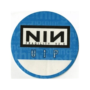 Nine Inch Nails 1999 Fragility Concert Tour VIP Backstage Pass - Imagen 1 de 1