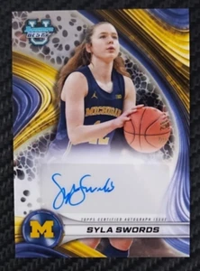 2024 Bowmans Best U Syla Swords AUTO SP Rookie RC MICHIGAN #B24-SSW MINT - Bild 1 von 4