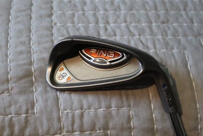 ***** PING G 10-# 6 IRON-BLUE DOT -MENS R/H-X STIFF STEEL SHAFT***** - Image 1 of 4