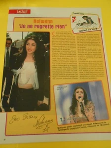 Coupure de Presse Clipping 2003 Nolwenn je ne regrette rien - Picture 1 of 1