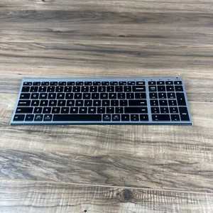 iClever IC-BK10 Black & Silver Wireless Portable Rechargeable Universal Keyboard - Picture 1 of 6