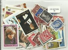 Lot timbres thematique "Histoire de la Grande Bretagne"