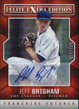 2014 Elite Extra Edition Franchise Futures Signatures Card #47 Jeff Brigham/799 