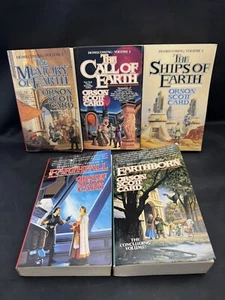 Homecoming Saga Orson Scott Card 5 Book Set Tor PB Memory Call Ships Earthfall - Imagen 1 de 19
