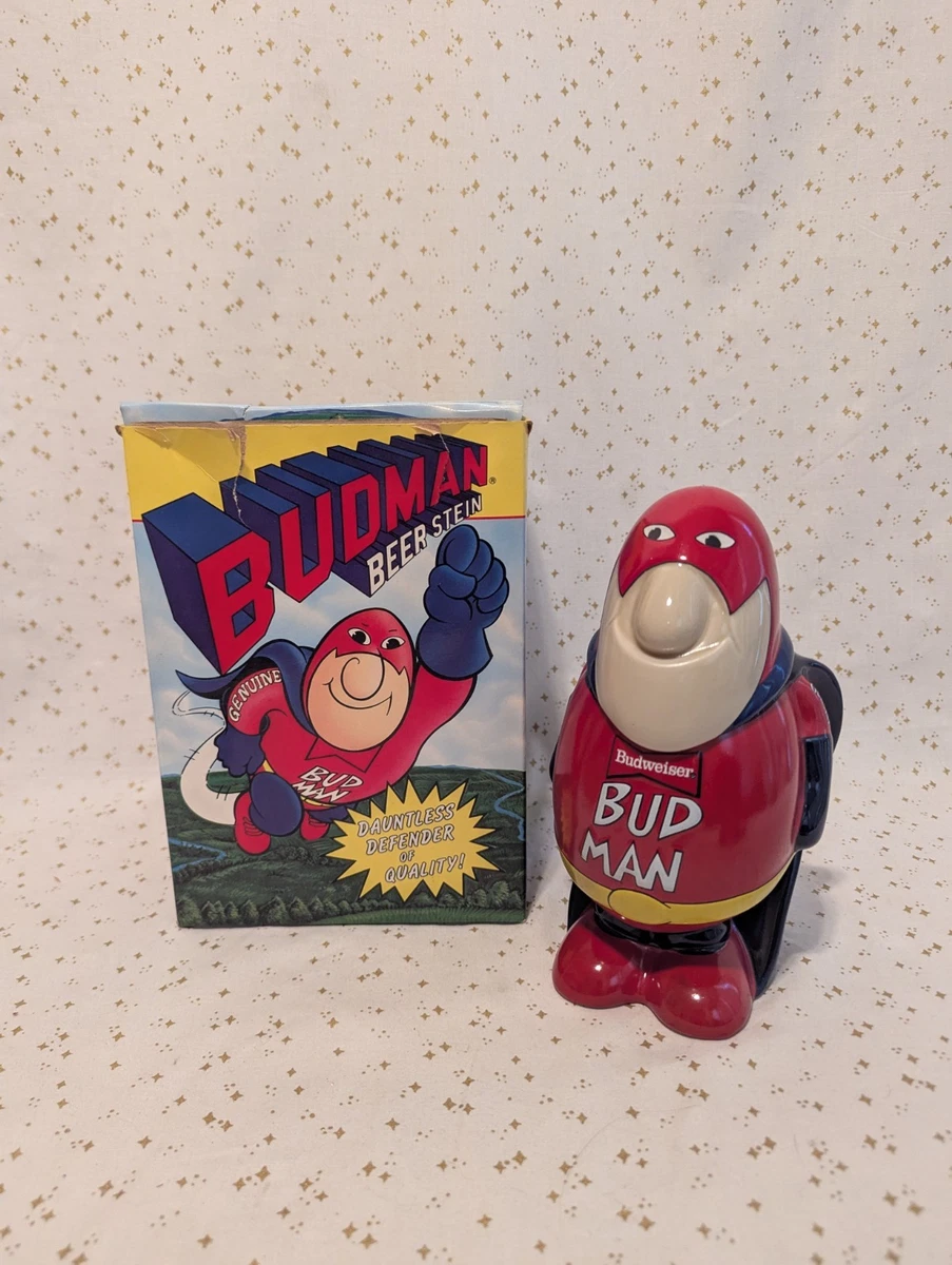 Budman Stein In Collectible Budweiser Beer Glasses for sale | eBay