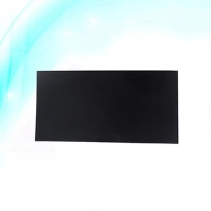 Tablero de maquillaje de control de guitarra golpeador negro material media hoja en blanco - Imagen 1 de 11
