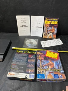 Spear of Destiny Super CD Pack PC Game with box and hint books and instructions - Picture 1 of 8