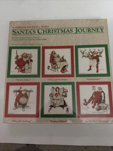 VINTAGE SPRINGBOCK NORMAN ROCKWELLS SANTAS WEIHNACHTSREISE 6 IN 1 PUZZLE - Bild 1 von 2