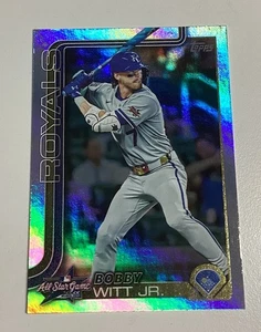 2025 Topps Update BOBBY WITT JR. All-Star Game Foil Card ASG-23 Royals - Picture 1 of 2