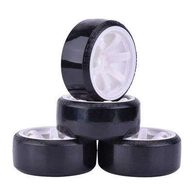 4 Stücke AUSTAR Felge Rad Reifen für 1/10 Traxxas HSP Tamiya HPI Kyosho RC Auto - Bild 1 von 4