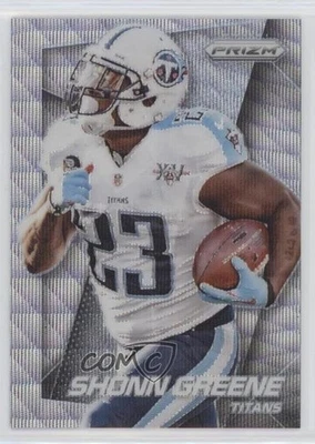 2014 Panini Prizm Light Blue Wave Prizm /99 Shonn Greene #122 - Image 1 of 2