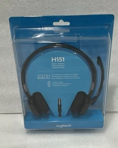 Logitech H151 Stereo Multi Device Headset with In Line Controls New OEM - Picture 1 of 4
