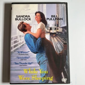 While You Were Sleeping DVD 1995 Sandra Bullock Bill Pullman Romantic Comedy PG - Picture 1 of 3