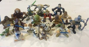 Lot 18 Figures Hasbro Star Wars Galactic Heroes - Picture 1 of 11