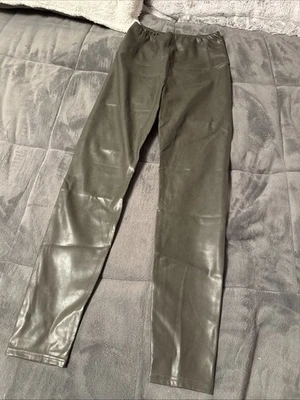 Leggings Aritzia Wilfred Free para mujer Daria imitación cuero cintura alta talla M vanguardistas Foto 1 de 4