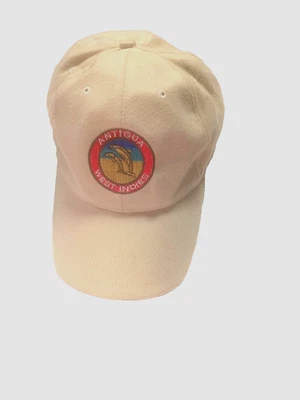 Antigua West Indies Mens Baseball Hat Adjustable Back Beige With Dolphin Graphic - Image 1 of 4