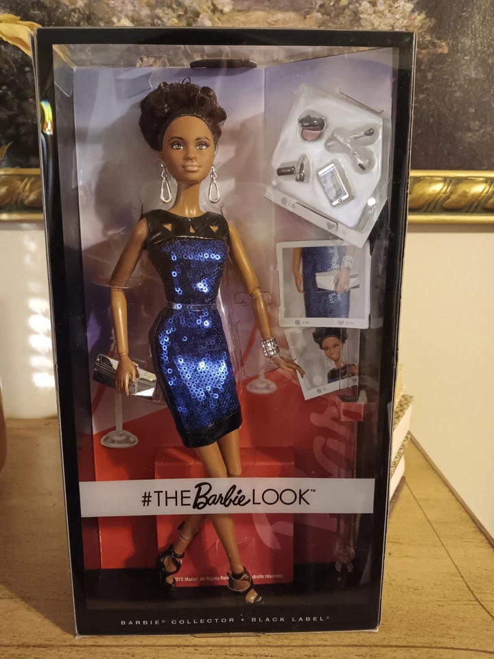Muñeca Barbie Mattel 2015 Black Label The Barbie Look Night Out DGY09. NRFB Foto 1 de 4