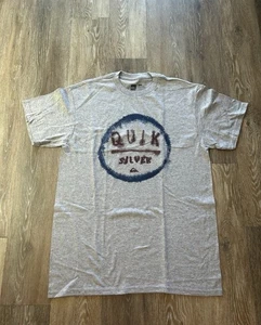NEW QUIKSILVER SURF SKATE MX BMX SNOW GOLF LONGBOARD SUP T SHIRT MEDIUM STICKER - Picture 1 of 2