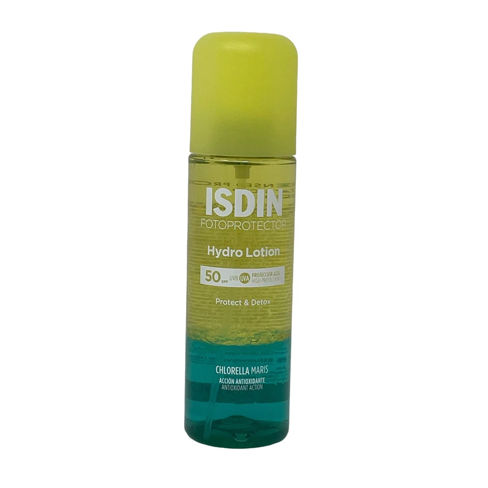ISDIN Fotopotector Hydrolotion Protect & Detox SPF 50 6,7 OZ Foto 1 de 1