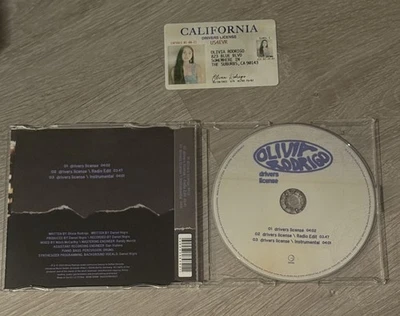 Olivia Rodrigo - Drivers License - Single CD mit Zubehör Top Zustand Near Mint - Bild 1 von 3