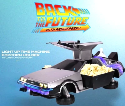 AMC Theatres Exclusive Back to the Future 40th DeLorean Light Up Popcorn Bucket - Image 1 of 4