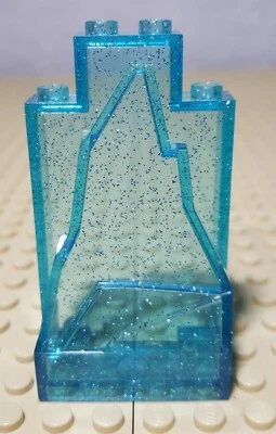 Lego 47847 54782 57512 33458 Rock Panel 2x4x6 Translucent Glitter - Image 1 of 4