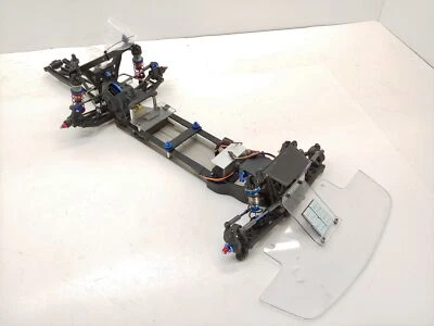 Custom Built Associated-Based 1/10 2wd Drag Car Roller Slider Chassis w/ Servo U - Image 1 of 4