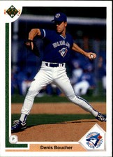 1991 Upper Deck Toronto Blue Jays Baseball Card #761 Denis Boucher Rookie