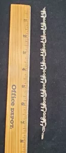 Bracciale elefante sterling 925 con onice, 14,18 g - Foto 1 di 2