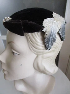 VINTAGE 1950s HAT - Picture 1 of 11