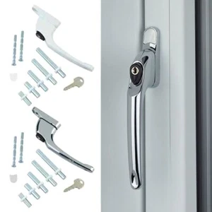 UPVC Universal Locking Latch Locks Double Glazing Window Handle Door Handles - Picture 1 of 10