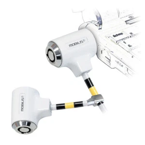 MOBILIS Serrure double blanc 001226 - Afbeelding 1 van 1