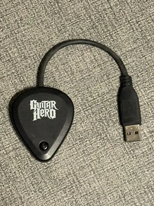 Guitar Hero PS3 Les Paul Wireless Receiver USB Dongle Red Octane 95121.806 WORKS - Picture 1 of 2