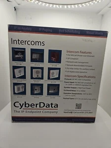 Intercomunicador exterior CyberData 011186 SIP 011186E / 021106R - Imagen 1 de 2