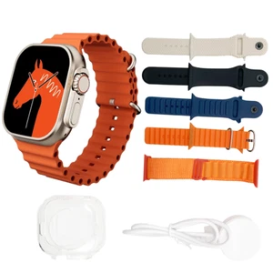 Smartwatch 7 in 1 mit Touchscreen Display Bluetooth 5 austauschbare Armbänder - Bild 1 von 5