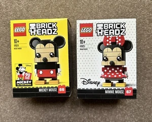 Brand New Sealed LEGO Brickheadz Mickey and Minnie Mouse 41624 & 41625 Rare - Picture 1 of 2