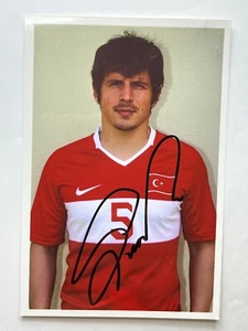 Autograph EMRE BELOZOGLU-101 Caps TURKEY-Ex-Inter-Newcastle-Galatasaray-signed - Picture 1 of 2