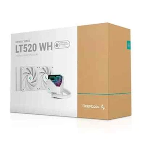 DEEPCOOL LT520 WH CPU Liquid / Water Cooling Unit 240 mm White, NEW - Picture 1 of 6